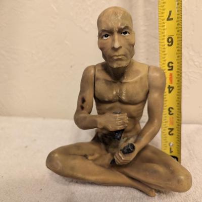 Sale Photo Thumbnail #144: Art sculpture of man sitting