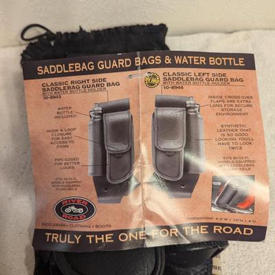 Sale Photo Thumbnail #147: Black Saddle bag with water bottle