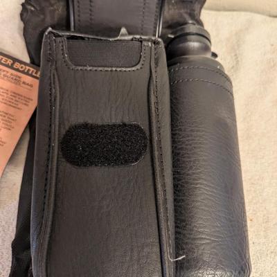Sale Photo Thumbnail #148: Black Saddle bag with water bottle