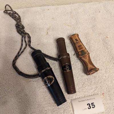 Sale Photo Thumbnail #161: Set of 3 Duck calls