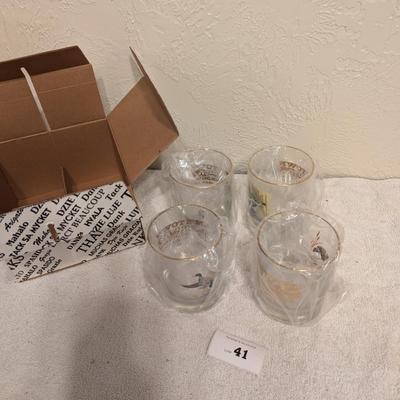 Sale Photo Thumbnail #185: set of 4 sams town hotel shot glasses