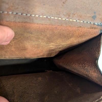 Sale Photo Thumbnail #202: Black Leather Saddle Bags