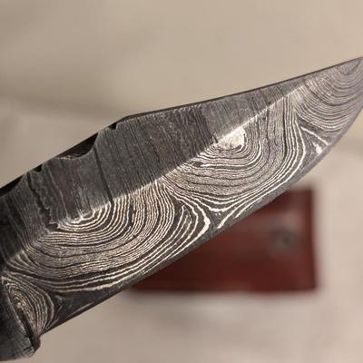Sale Photo Thumbnail #220: folding knife with leather sheath