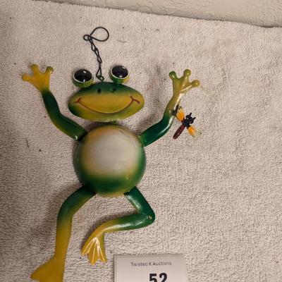 Sale Photo Thumbnail #241: Hanging Metal frog
