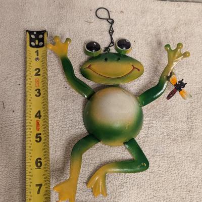 Sale Photo Thumbnail #245: Hanging Metal frog