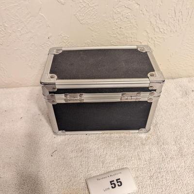 Sale Photo Thumbnail #257: Small Aluminum framed storage box