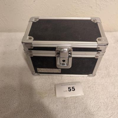 Sale Photo Thumbnail #253: Small Aluminum framed storage box