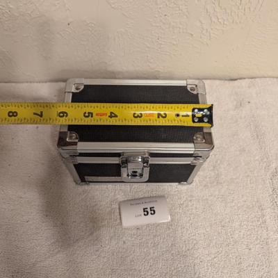 Sale Photo Thumbnail #254: Small Aluminum framed storage box