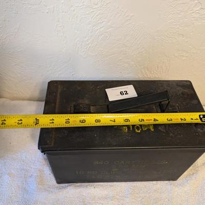 Sale Photo Thumbnail #290: metal ammo can good lid seal