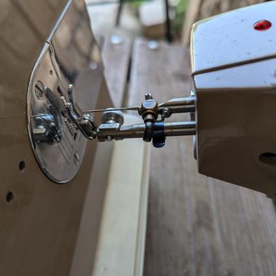 Sale Photo Thumbnail #302: NELCO model A-4-2 Sewing machine.