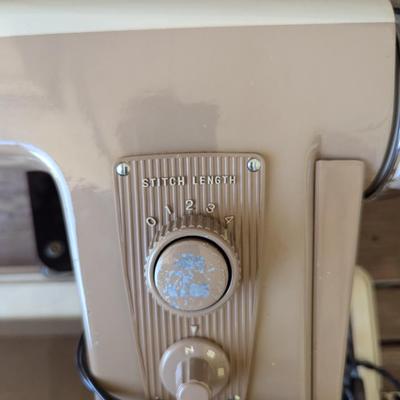 Sale Photo Thumbnail #301: NELCO model A-4-2 Sewing machine.