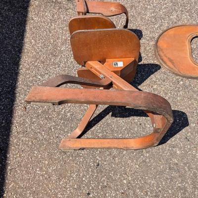Sale Photo Thumbnail #379: vintage wooden baby highchair from sweden