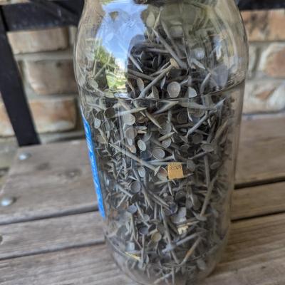 Sale Photo Thumbnail #397: jar of sheetrock nails