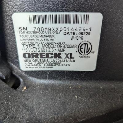 Sale Photo Thumbnail #445: oreck orbiter ultra model orb700mb floor buffer