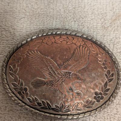 Sale Photo Thumbnail #509: Eagle Belt buckle- made in USA