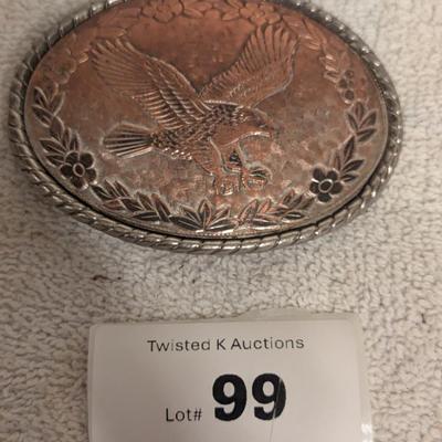 Sale Photo Thumbnail #510: Eagle Belt buckle- made in USA