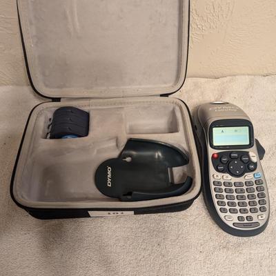 Sale Photo Thumbnail #518: DYMO label maker with case and label tape