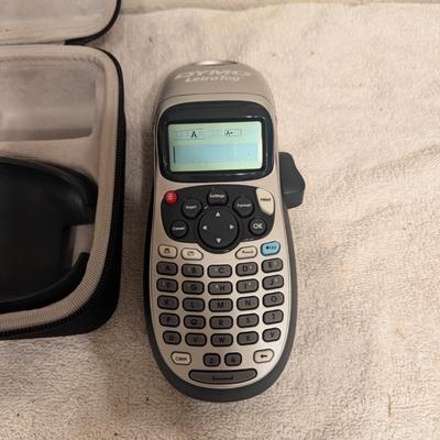 Sale Photo Thumbnail #519: DYMO label maker with case and label tape