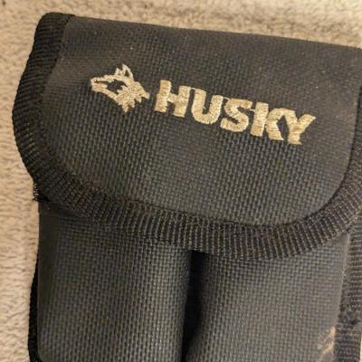 HUSKY multi tool box blade folding knife with case