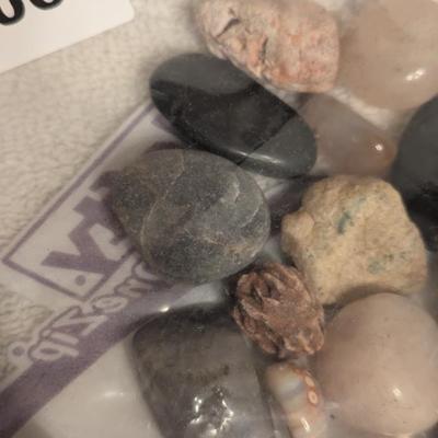 Rocks- rose rock, quartz and other