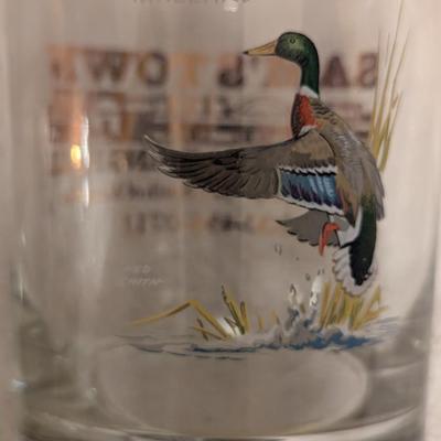 Sams town 22k gold & platinum glasses- ducks- read notes