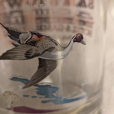 Sams town 22k gold & platinum glasses- ducks- read notes