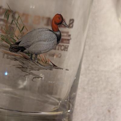 Sams town 22k gold & platinum glasses- ducks- read notes