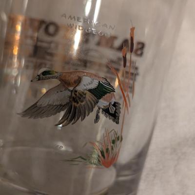 Sams town 22k gold & platinum glasses- ducks- read notes