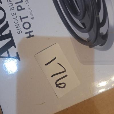 Sale Photo Thumbnail #722: Hot plate- new in box