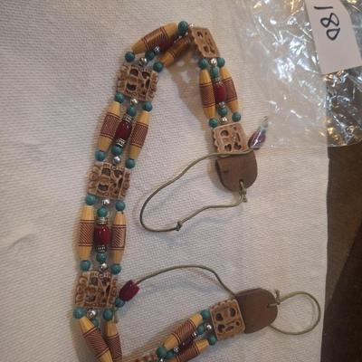 Sale Photo Thumbnail #734: Native American choker necklace