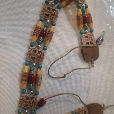 Sale Photo Thumbnail #735: Native American choker necklace