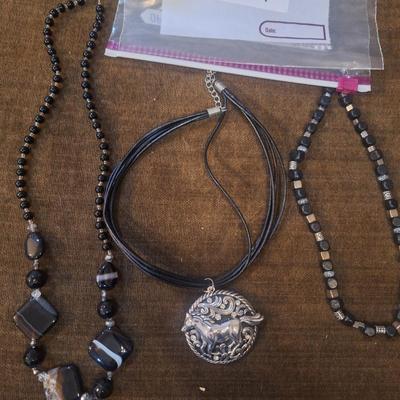 Sale Photo Thumbnail #748: 3 necklaces