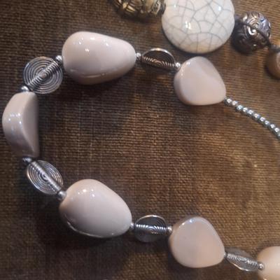 Sale Photo Thumbnail #754: 3 necklaces
