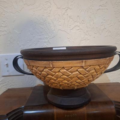 Sale Photo Thumbnail #829: it is heavy like a pottery but it's not clear what it actually is.