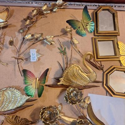 Sale Photo Thumbnail #951: not a home interior expert but these look like the butterflies and small mirrors.  This is all in a box together