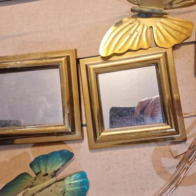 Sale Photo Thumbnail #958: not a home interior expert but these look like the butterflies and small mirrors.  This is all in a box together