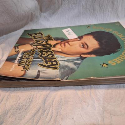 Sale Photo Thumbnail #992: Elvis Preseley scrapbook