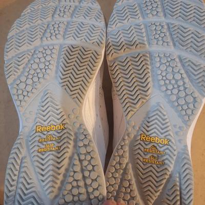 Sale Photo Thumbnail #1097: reebok velcro sneakers men's 10.5