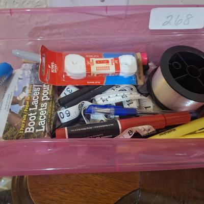 Sale Photo Thumbnail #1117: thread and notions etc