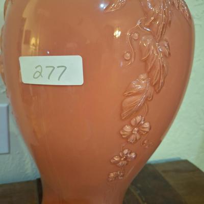 Sale Photo Thumbnail #1161: the base is pink, the lighting in here may make it look slightly orangish but it's pink
