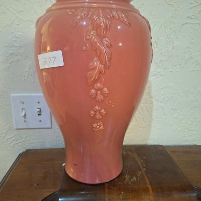 Sale Photo Thumbnail #1159: the base is pink, the lighting in here may make it look slightly orangish but it's pink