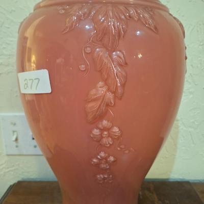 Sale Photo Thumbnail #1160: the base is pink, the lighting in here may make it look slightly orangish but it's pink