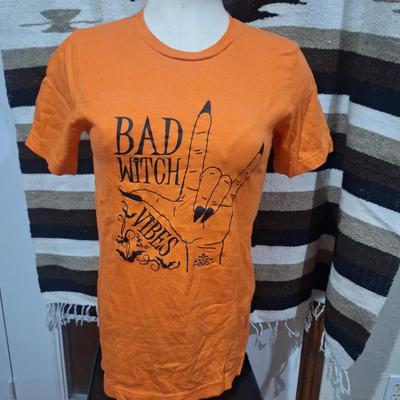 Sale Photo Thumbnail #1222: Bad witch t shirt size small
