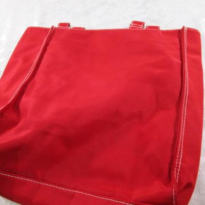 Sale Photo Thumbnail #79: Backpack is 8-1/2" x 8-1/2" x 3-1/2", Tote is 12" x 10-1/4" x 3-1/4" at bottom, See pictures