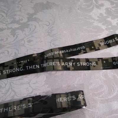 Sale Photo Thumbnail #395: Briefcase type (16" x 12-3/4" x 3-1/4" deep) and lanyards are new in pkg., see pictures