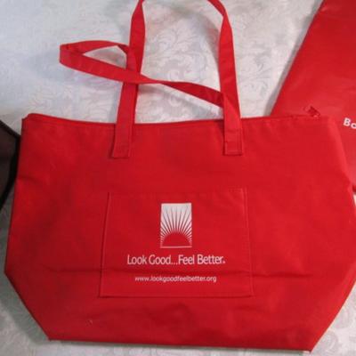 Sale Photo Thumbnail #392: Briefcase type (16" x 12-3/4" x 3-1/4" deep) and lanyards are new in pkg., see pictures
