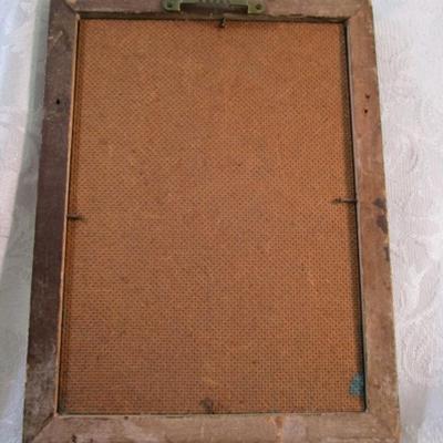 Sale Photo Thumbnail #425: Painting is 4-7/8" wide x 7" tall without the frame