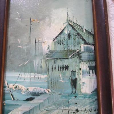 Sale Photo Thumbnail #427: Painting is 4-7/8" wide x 7" tall without the frame