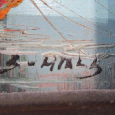 Sale Photo Thumbnail #429: Painting is 4-7/8" wide x 7" tall without the frame