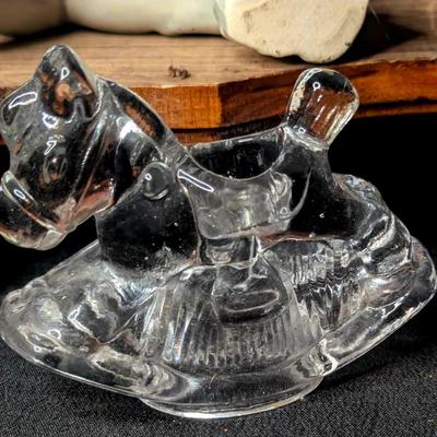 Vintage Horse Figurines + Candle Holders